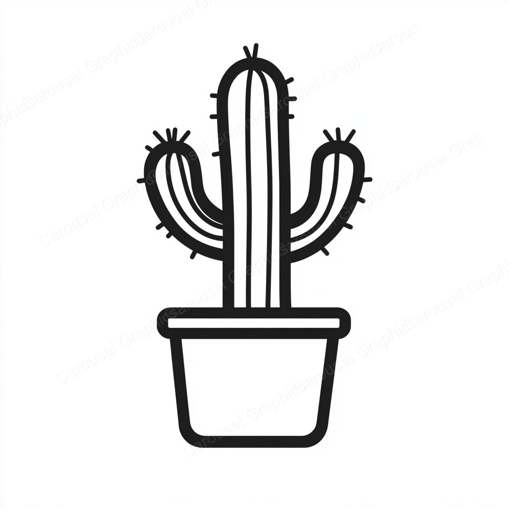 Cactus Vector Graphic preview