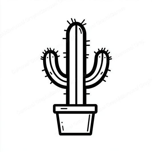 Cactus Vector Graphic preview