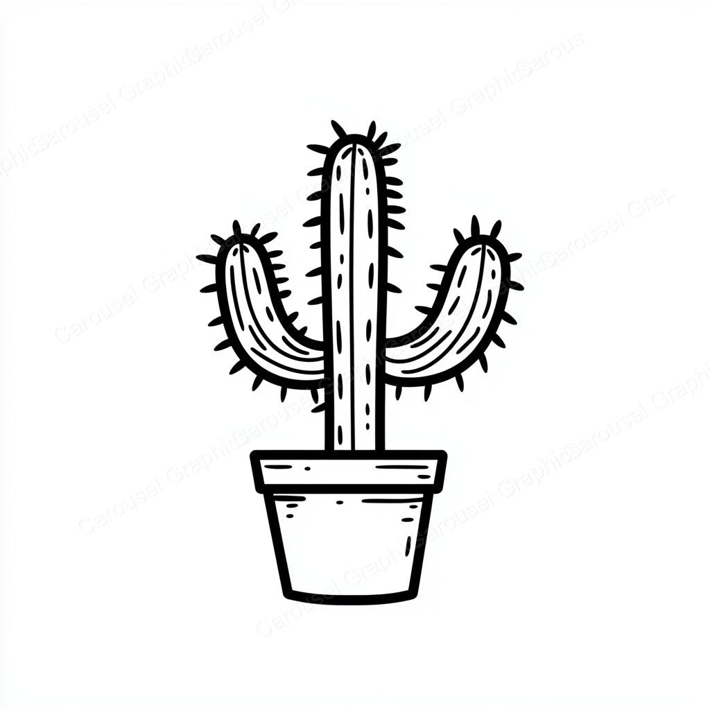 Cactus Vector Graphic preview
