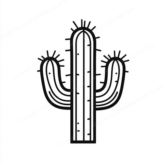 Cactus Vector Graphic preview