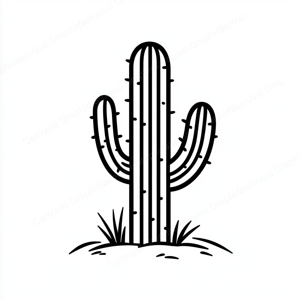 Cactus Vector Graphic preview