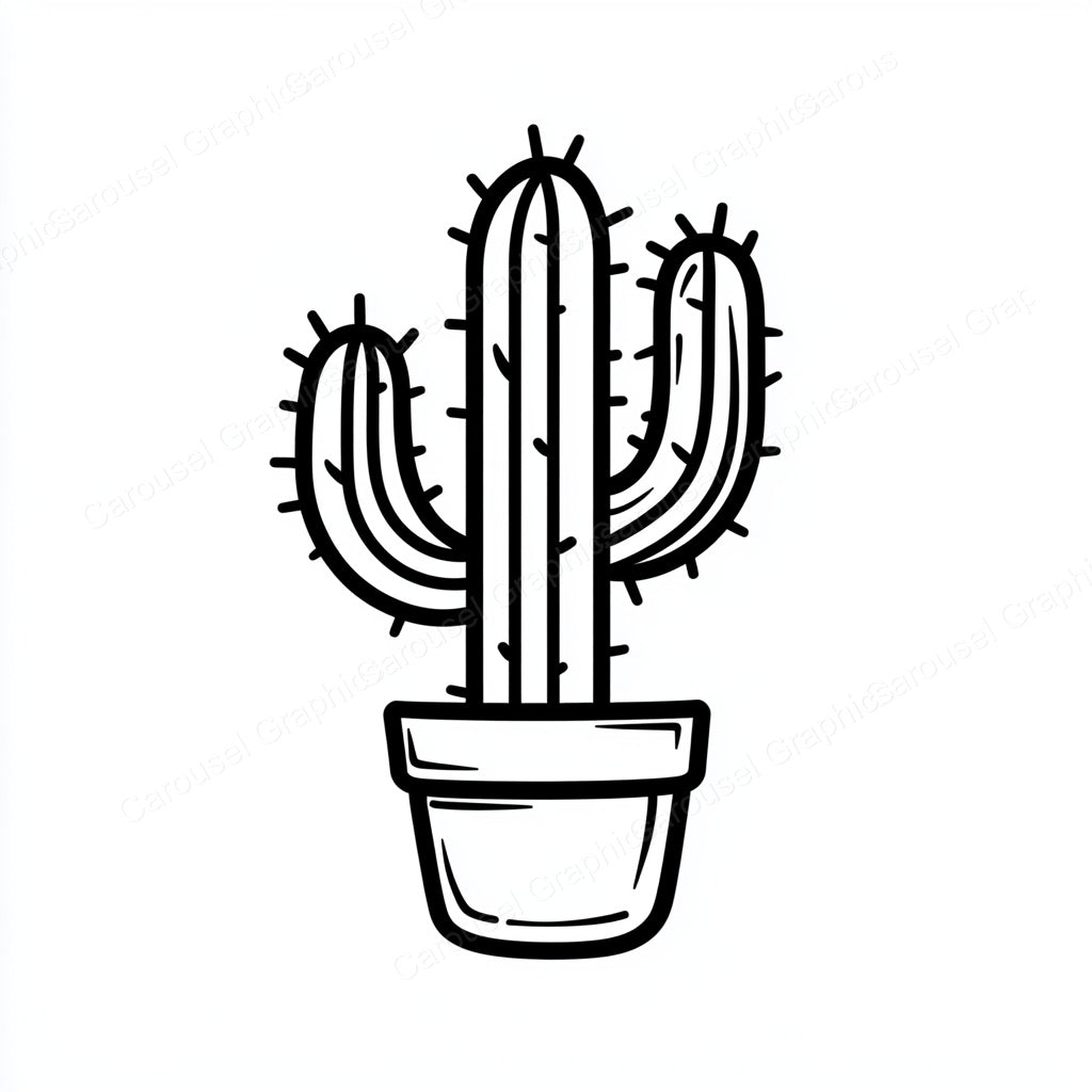 Cactus Vector Graphic preview