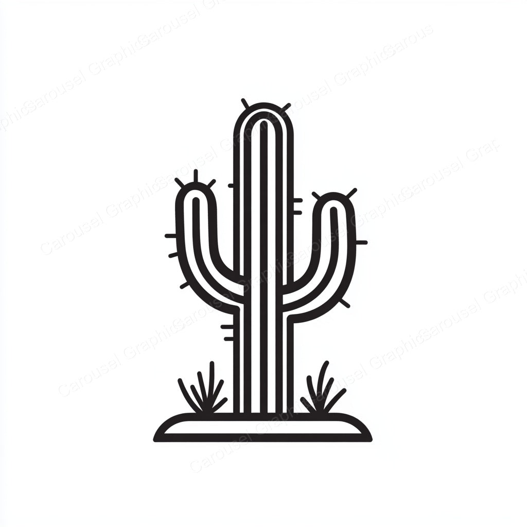 Cactus Vector Graphic preview