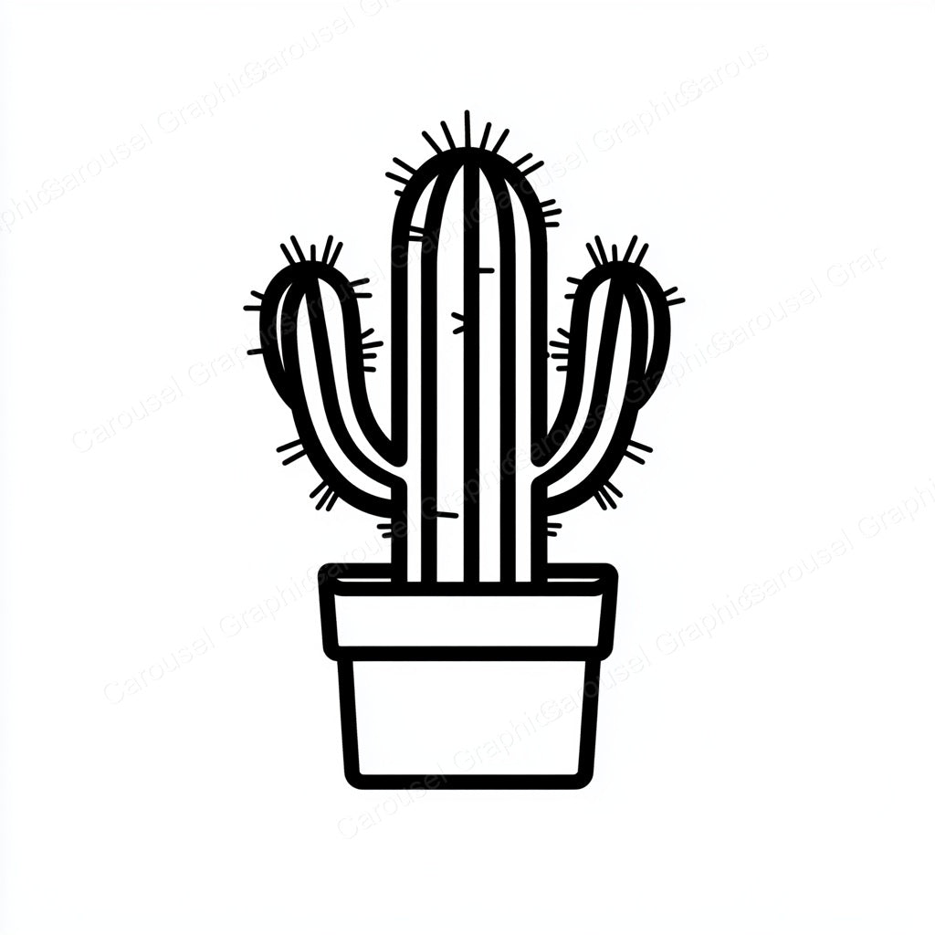 Cactus Vector Graphic preview