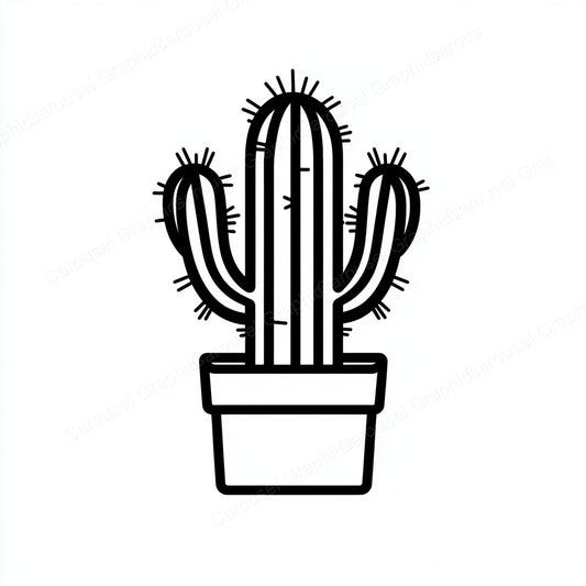 Cactus Vector Graphic preview