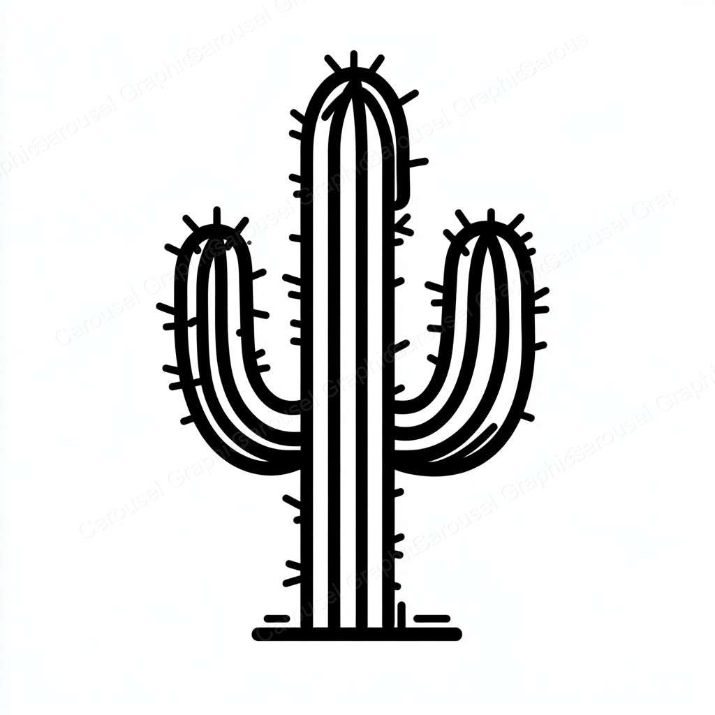 Cactus Vector Graphic preview