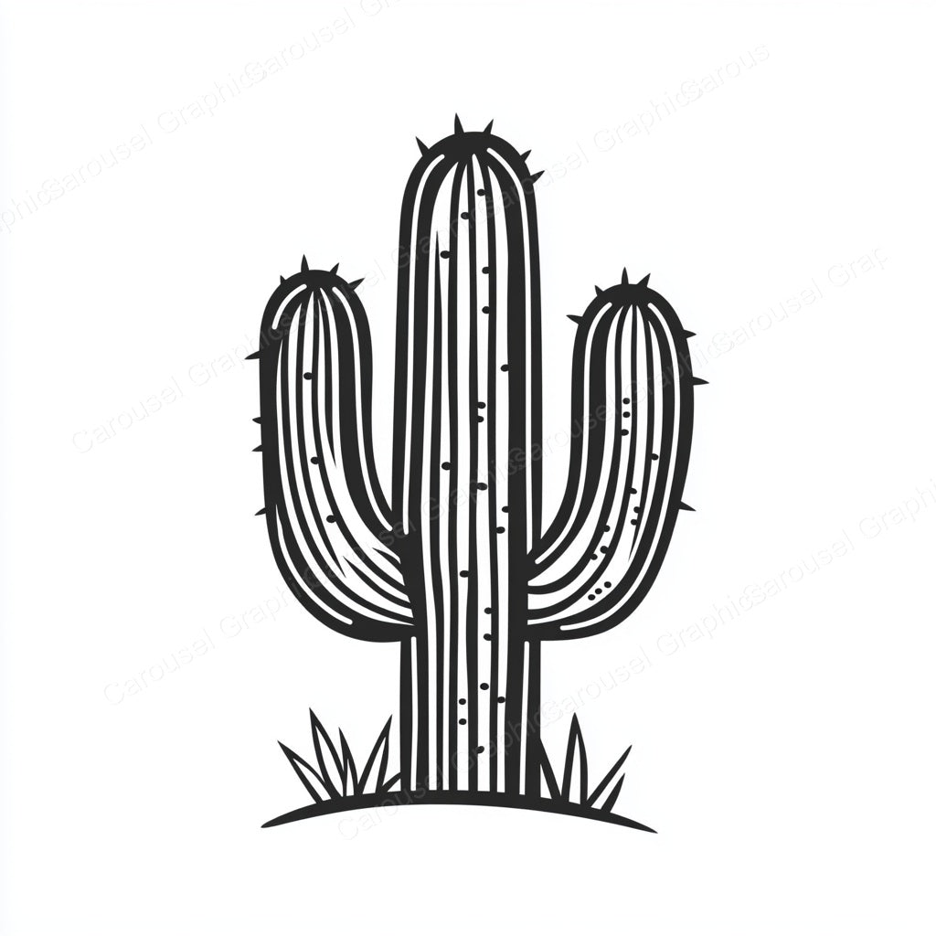 Cactus Vector Graphic preview