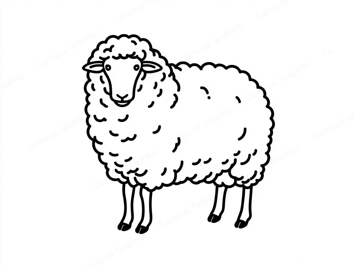 Sheep Vector Graphic preview
