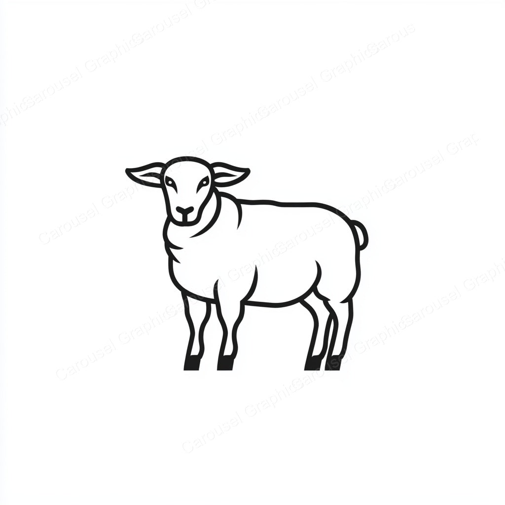 Sheep Vector Graphic preview
