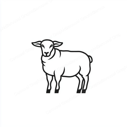 Sheep Vector Graphic preview