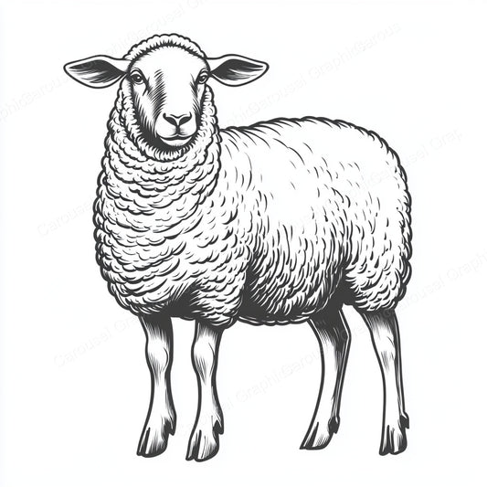 Sheep Vector Graphic preview