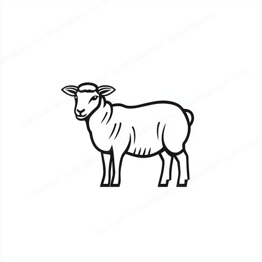 Sheep Vector Graphic preview
