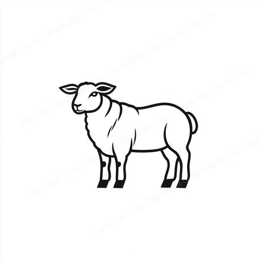 Sheep Vector Graphic preview