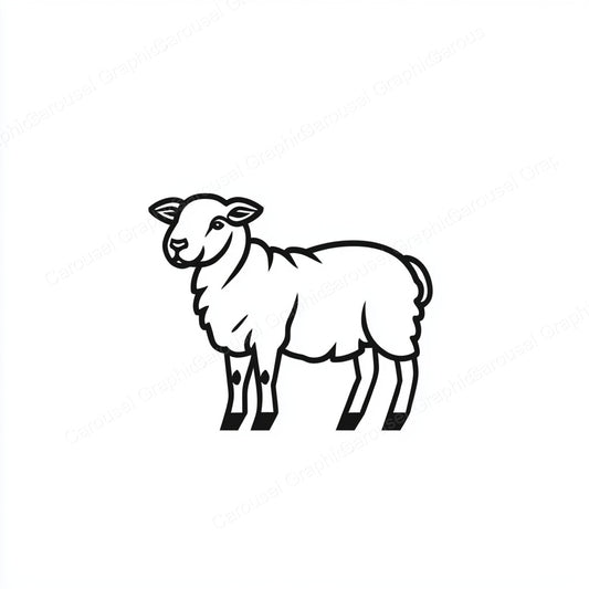 Sheep Vector Graphic preview