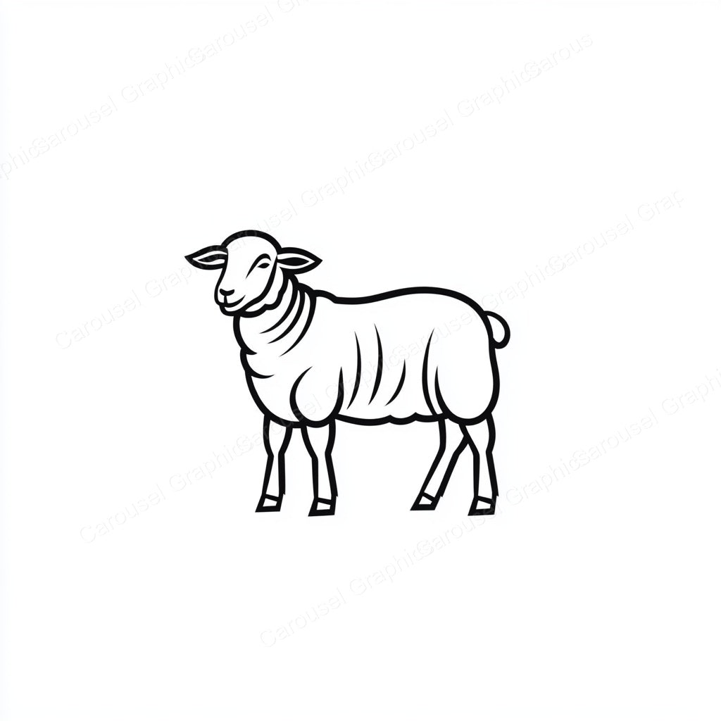 Sheep Vector Graphic preview