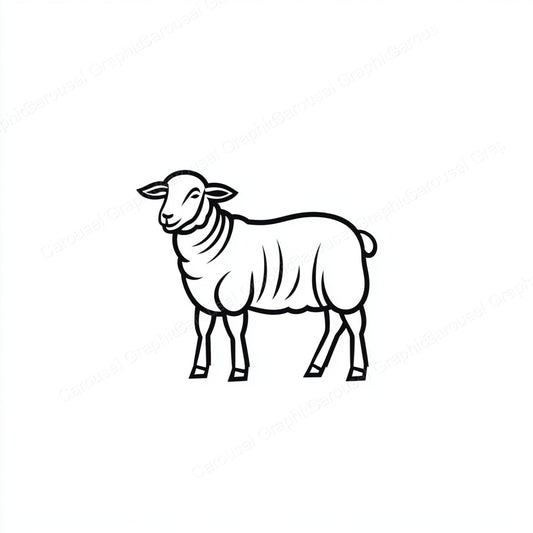 Sheep Vector Graphic preview