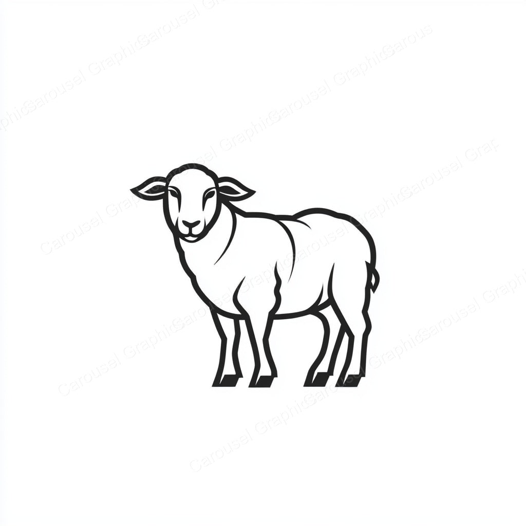 Sheep Vector Graphic preview