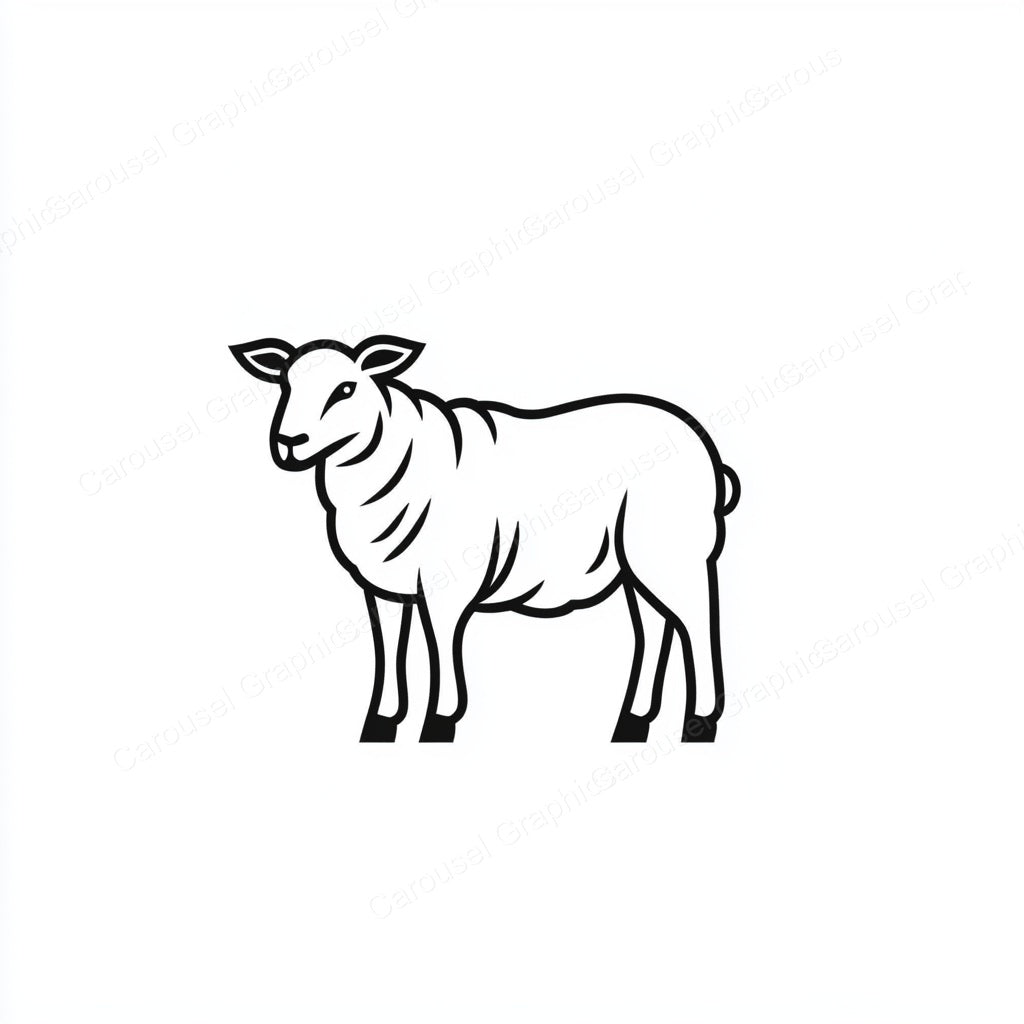 Sheep Vector Graphic preview