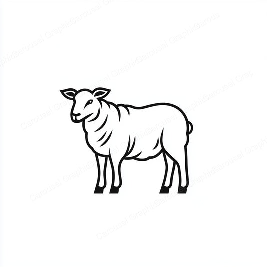 Sheep Vector Graphic preview