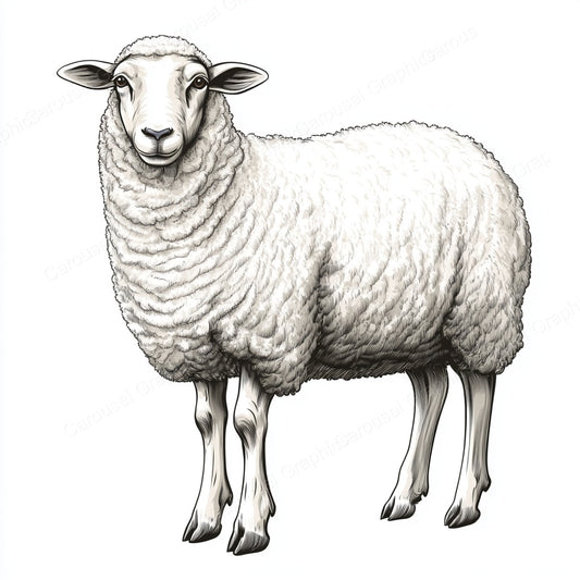 Sheep Vector Graphic preview