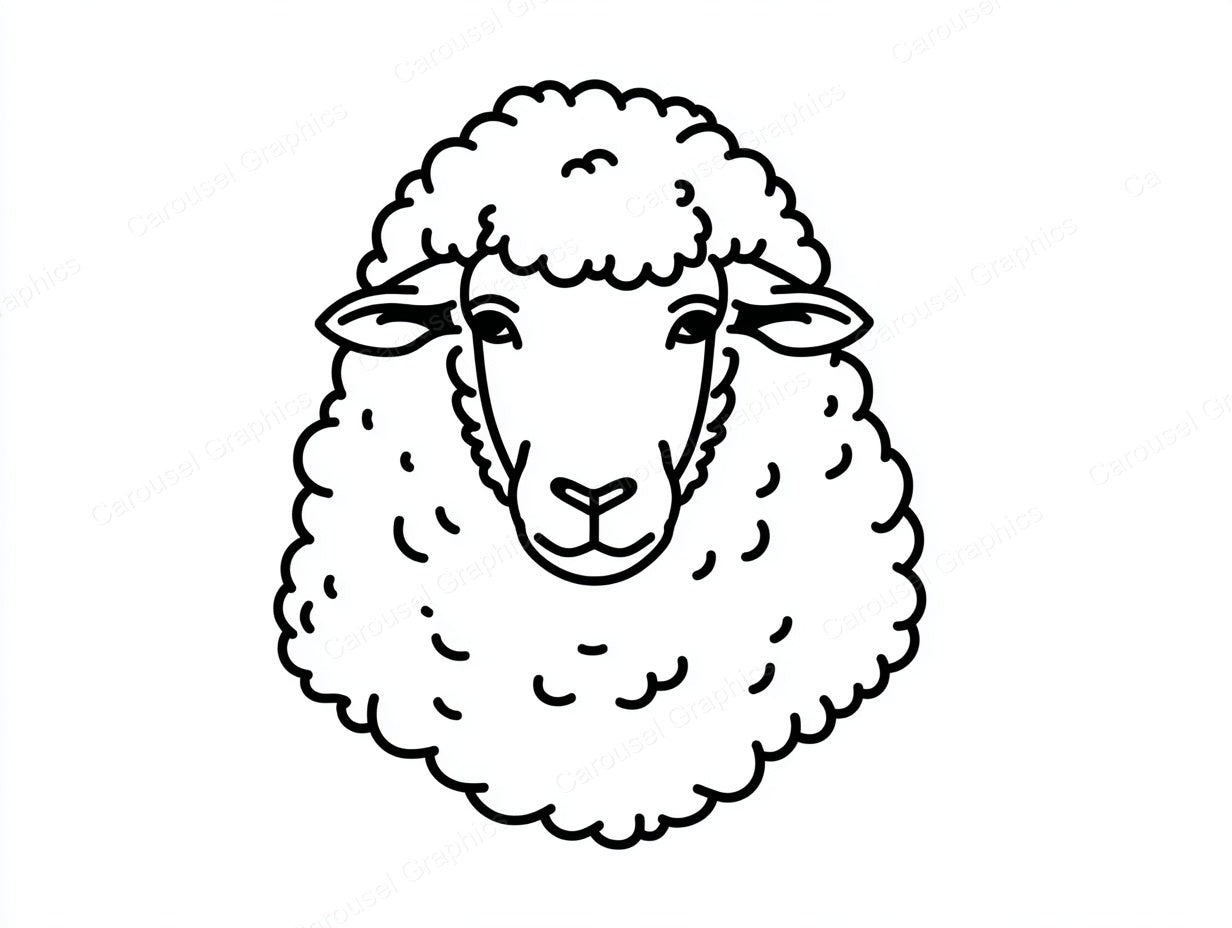 Sheep Vector Graphic preview