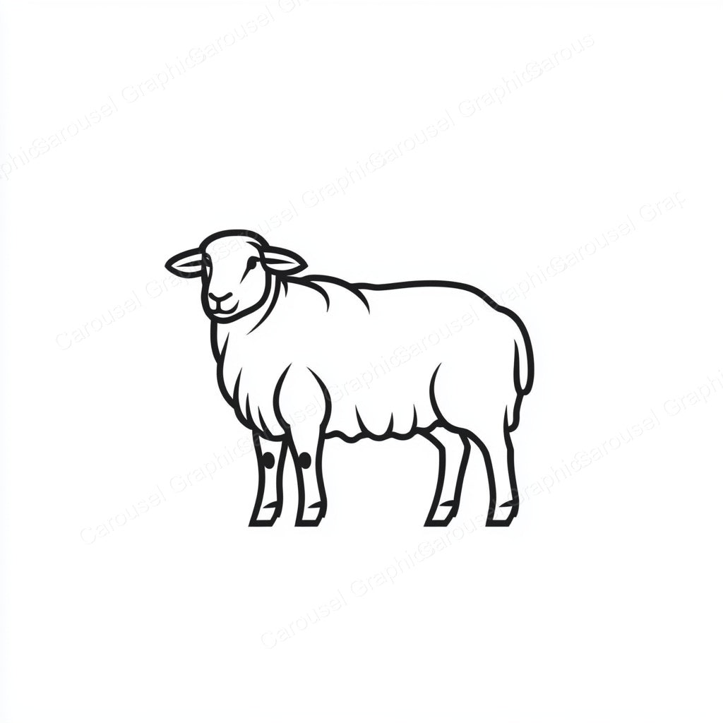 Sheep Vector Graphic preview