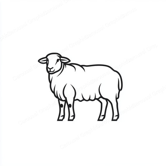 Sheep Vector Graphic preview