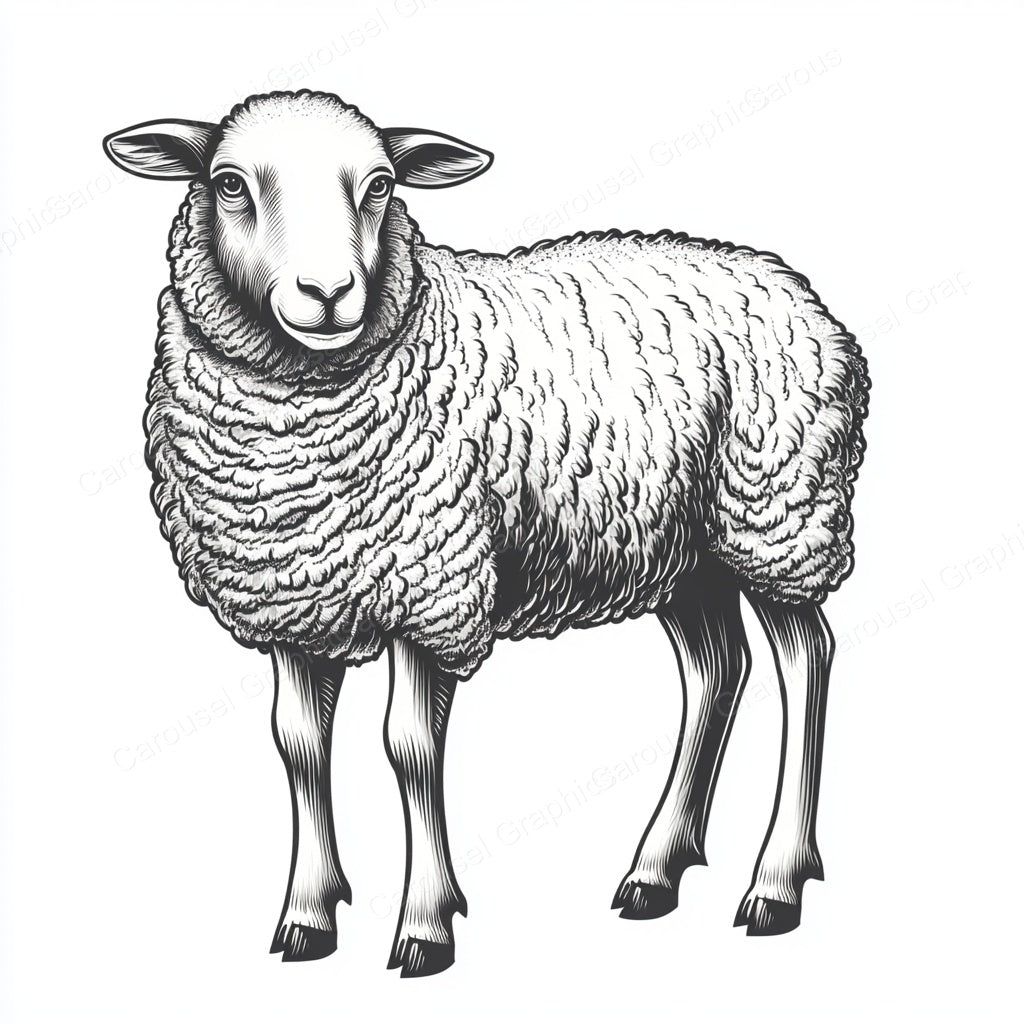 Sheep Vector Graphic preview