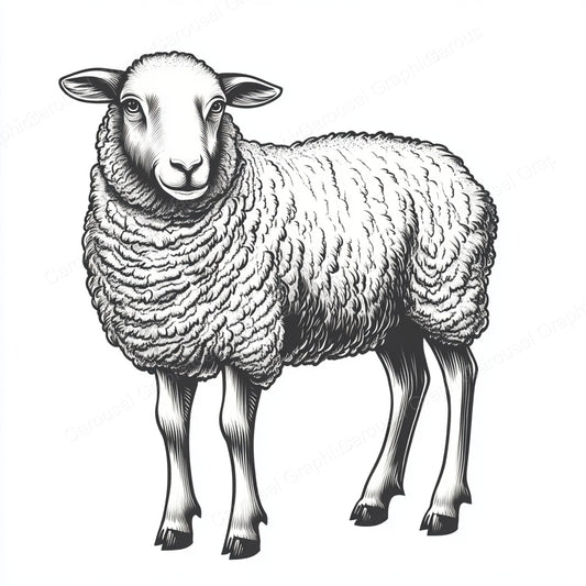 Sheep Vector Graphic preview