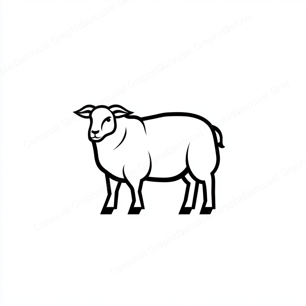Sheep Vector Graphic preview