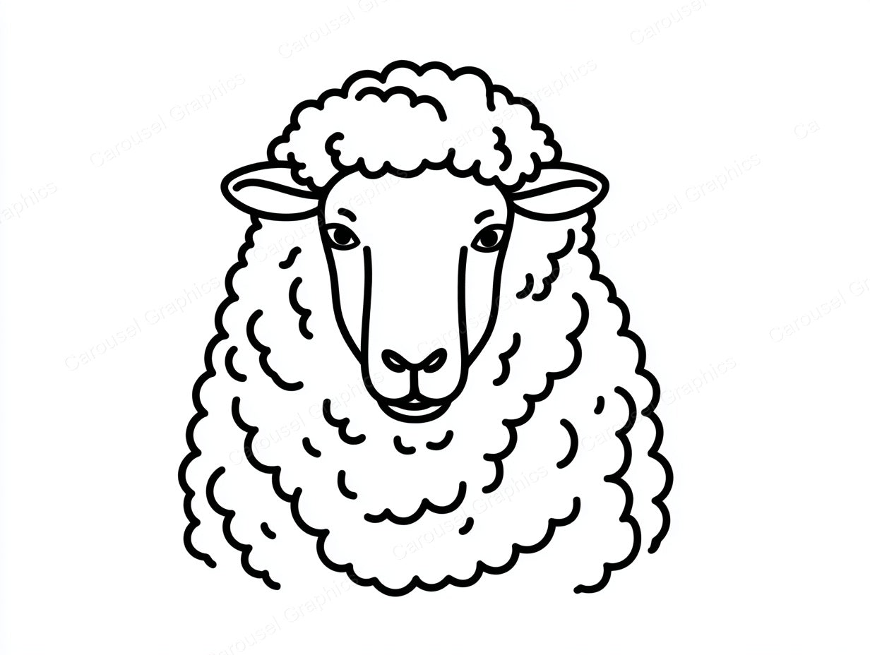 Sheep Vector Graphic preview