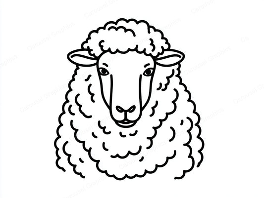 Sheep Vector Graphic preview