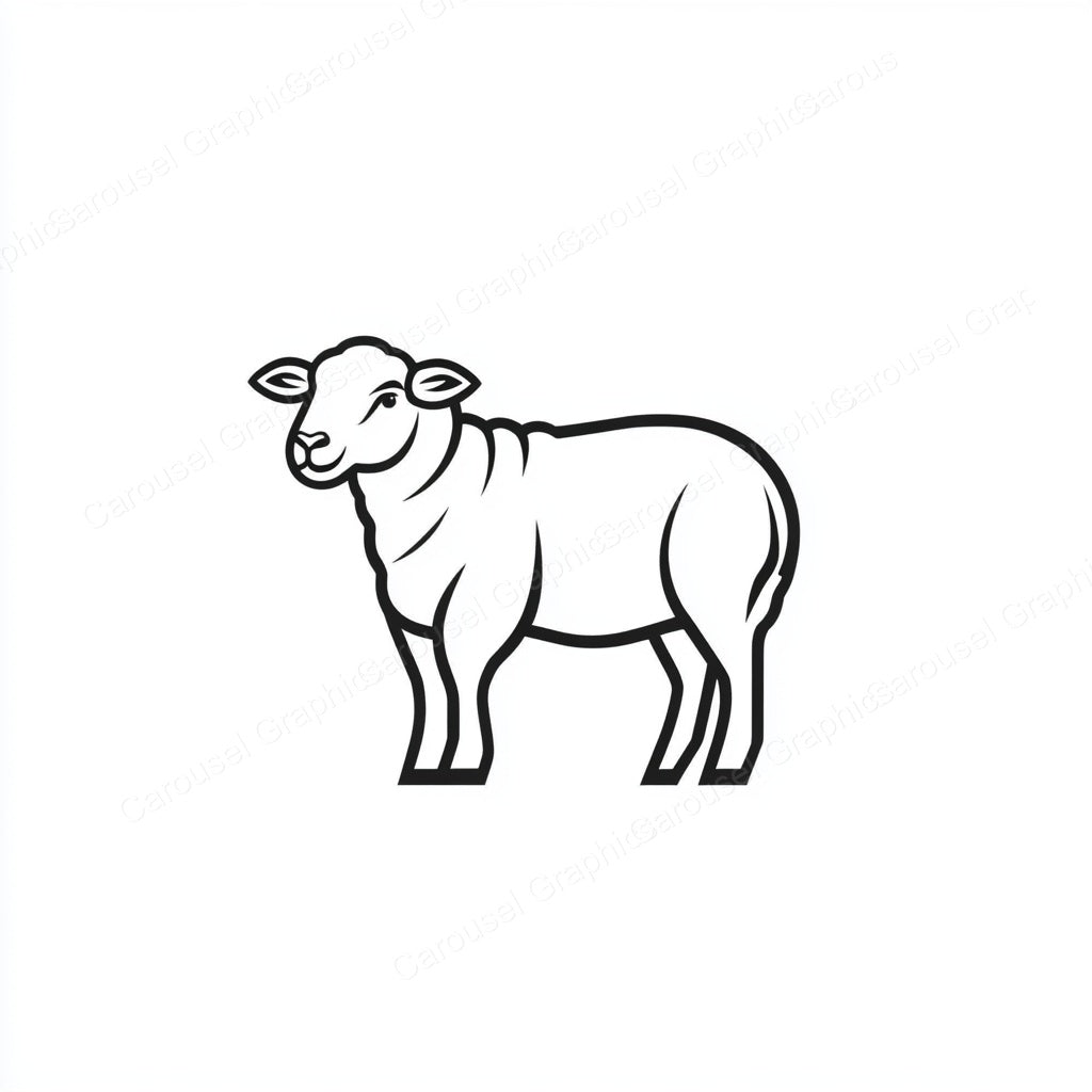 Sheep Vector Graphic preview