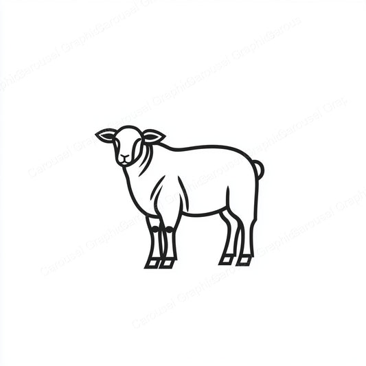 Sheep Vector Graphic preview