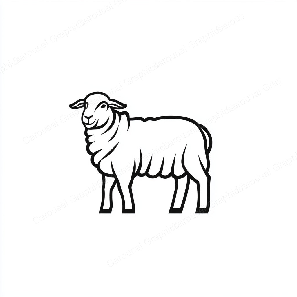 Sheep Vector Graphic preview