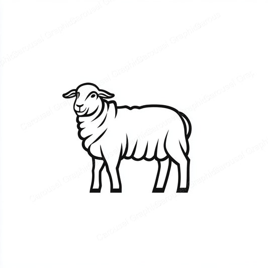 Sheep Vector Graphic preview