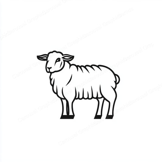 Sheep Vector Graphic preview