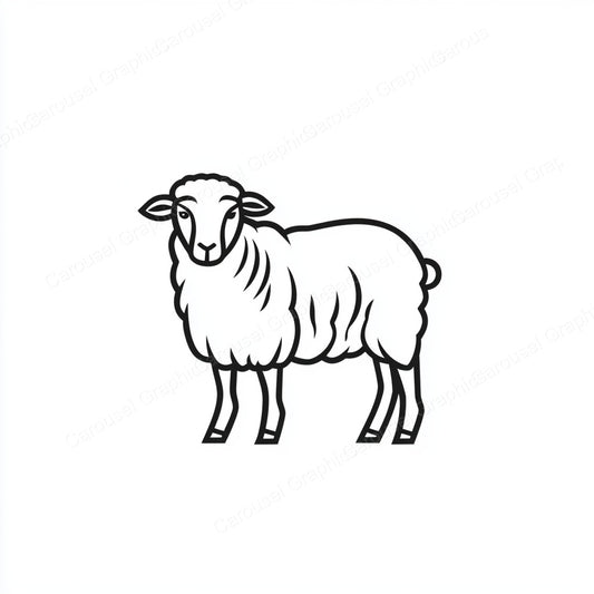 Sheep Vector Graphic preview