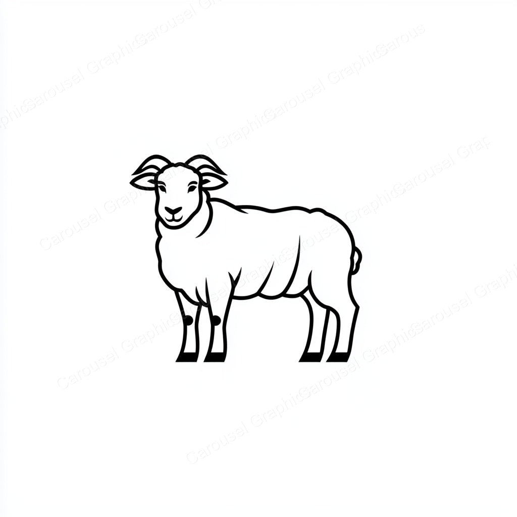 Sheep Vector Graphic preview