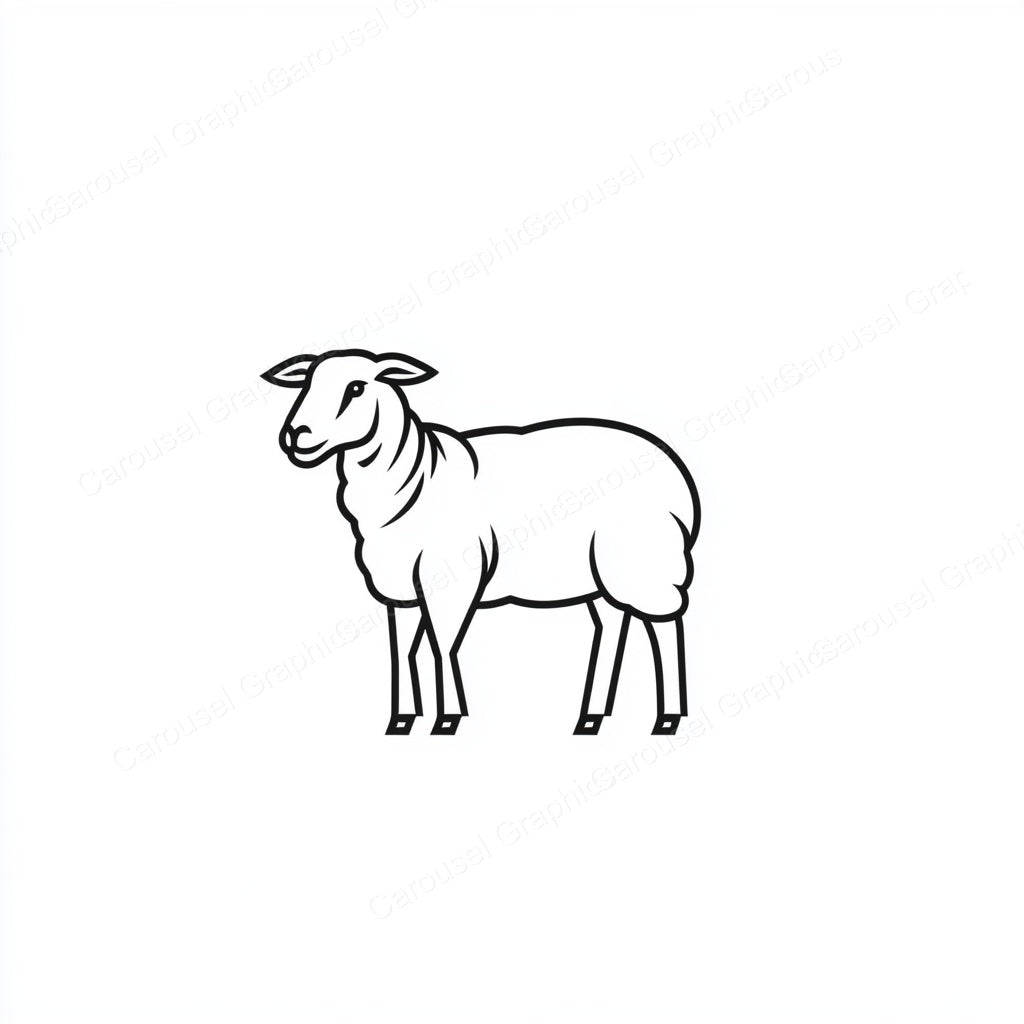 Sheep Vector Graphic preview