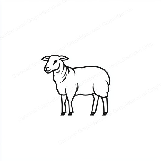 Sheep Vector Graphic preview