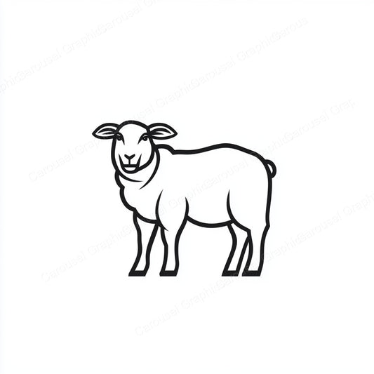 Sheep Vector Graphic preview