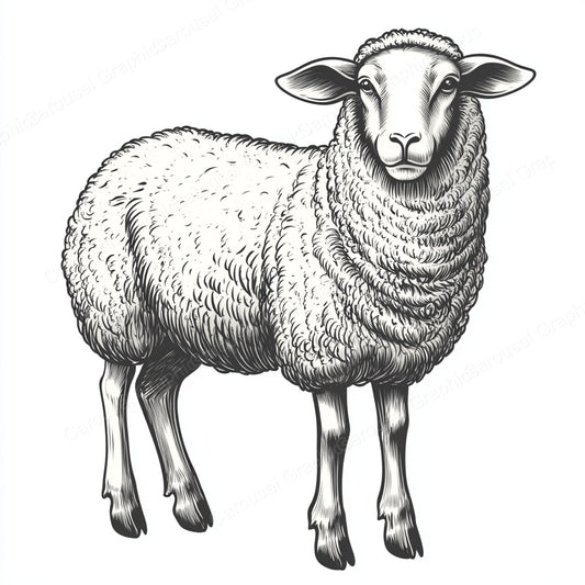 Sheep Vector Graphic preview