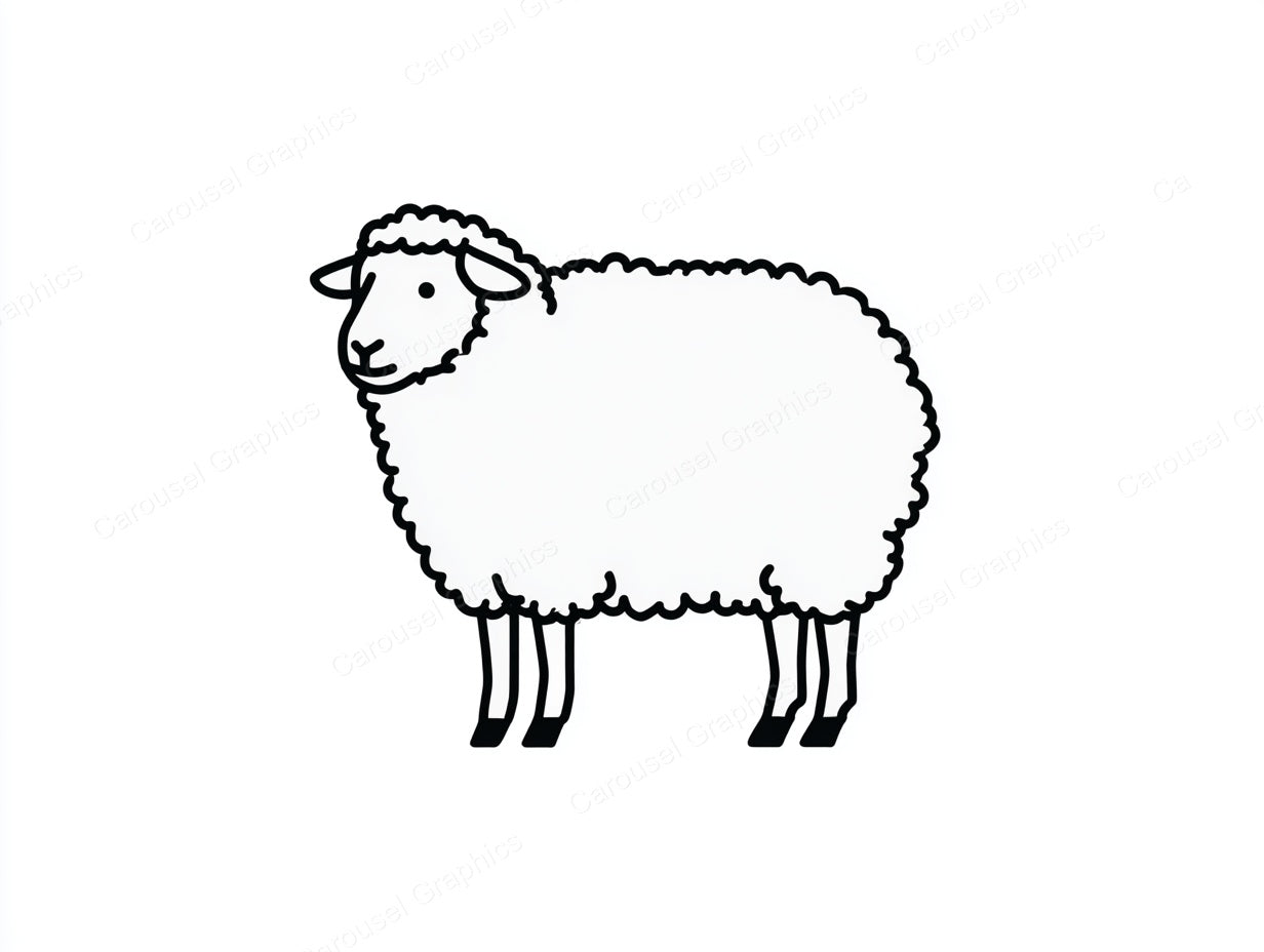 Sheep Vector Graphic preview