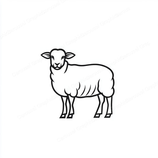 Sheep Vector Graphic preview