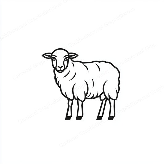 Sheep Vector Graphic preview