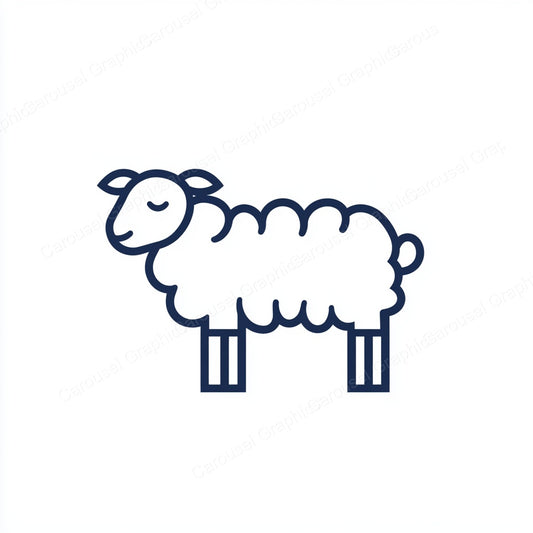 Sheep Vector Graphic preview