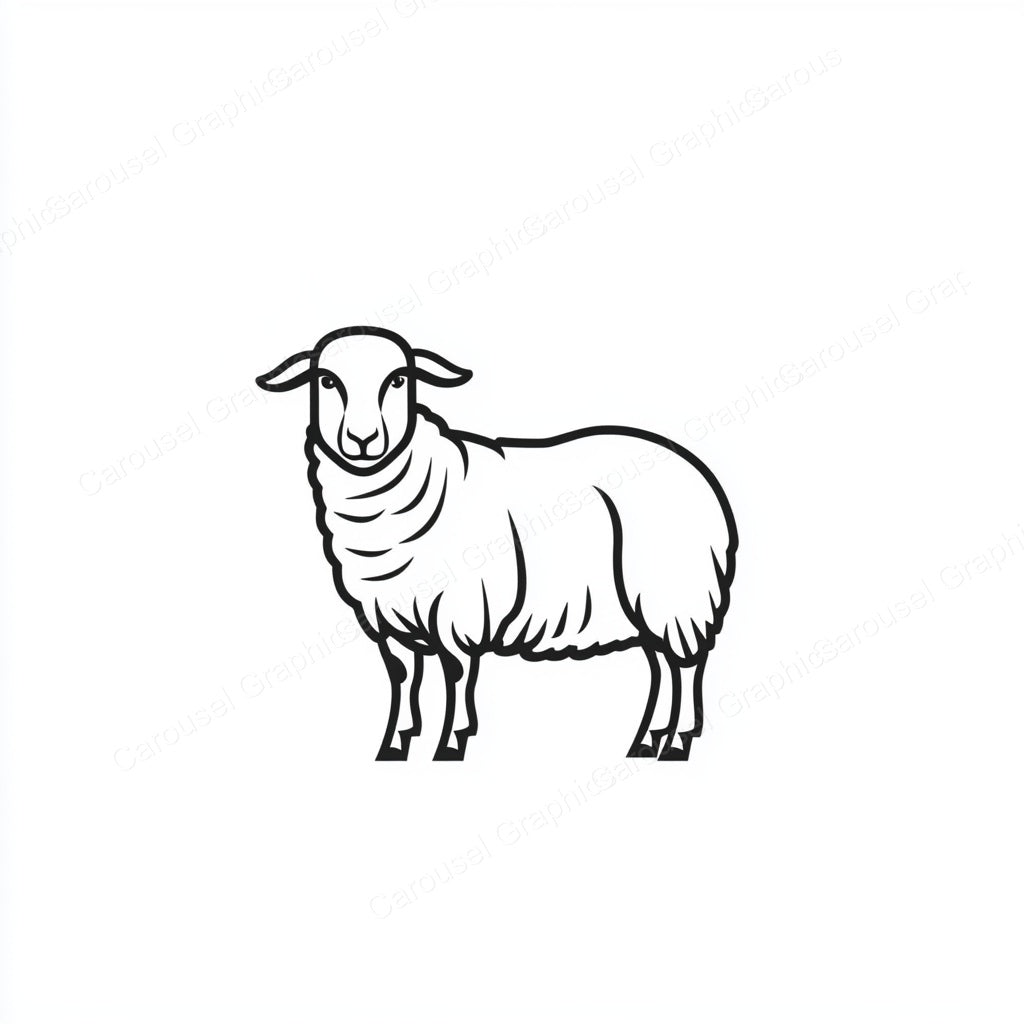 Sheep Vector Graphic preview