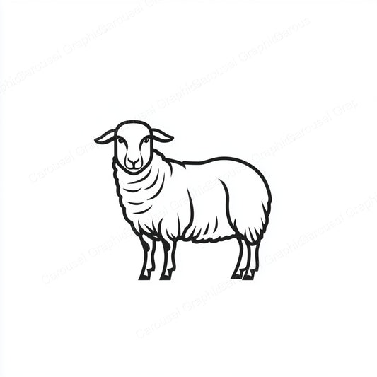 Sheep Vector Graphic preview