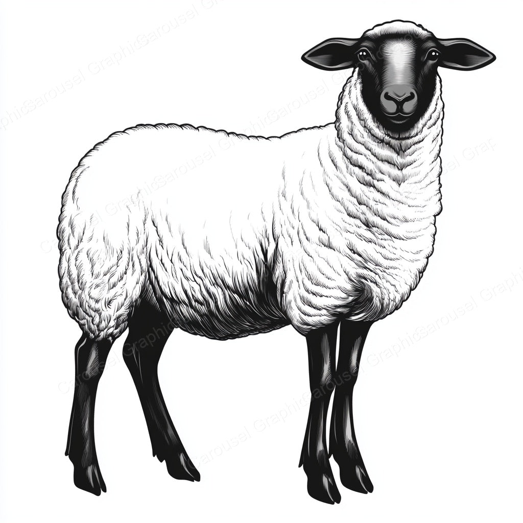 Sheep Vector Graphic preview